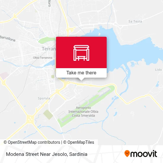 Modena Street Near Jesolo map