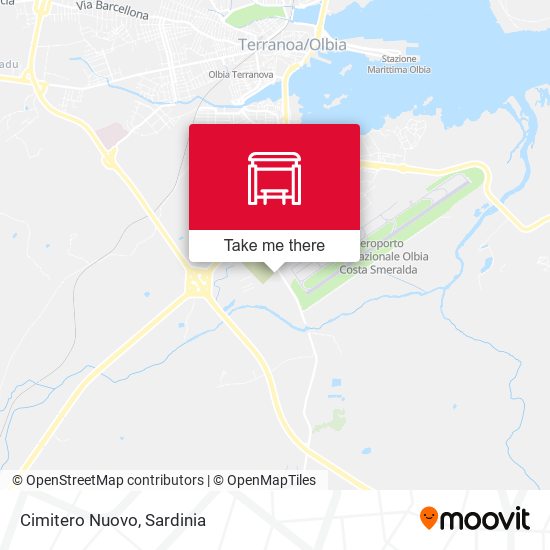 Cimitero Nuovo map