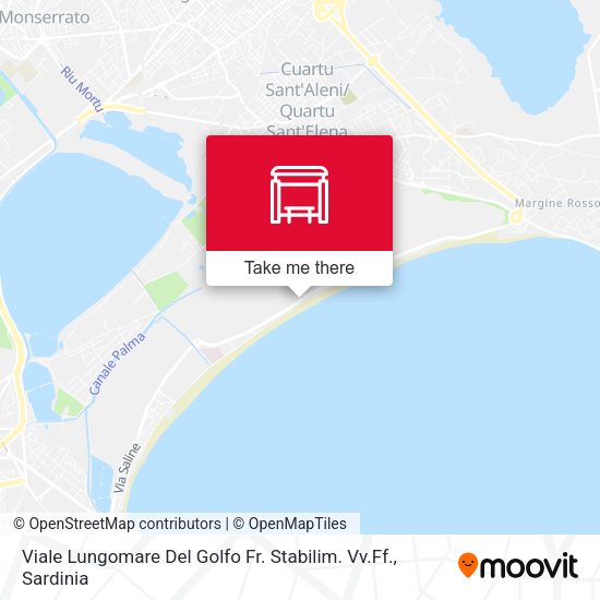 Viale Lungomare Del Golfo Fr. Stabilim. Vv.Ff. map