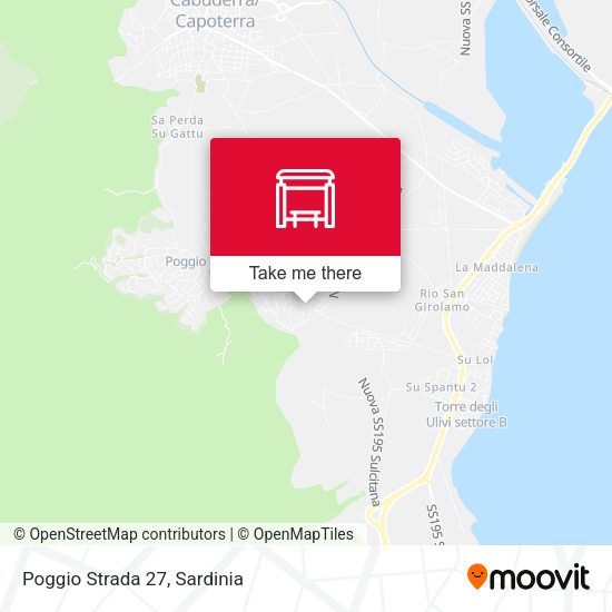 Poggio Strada 27 map
