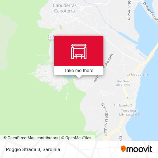 Poggio Strada 3 map