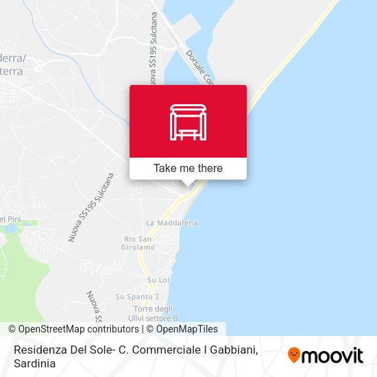 Residenza Del Sole- C. Commerciale I Gabbiani map