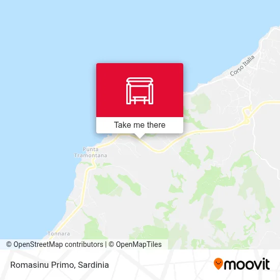 Romasinu Primo map