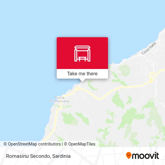 Romasinu Secondo map