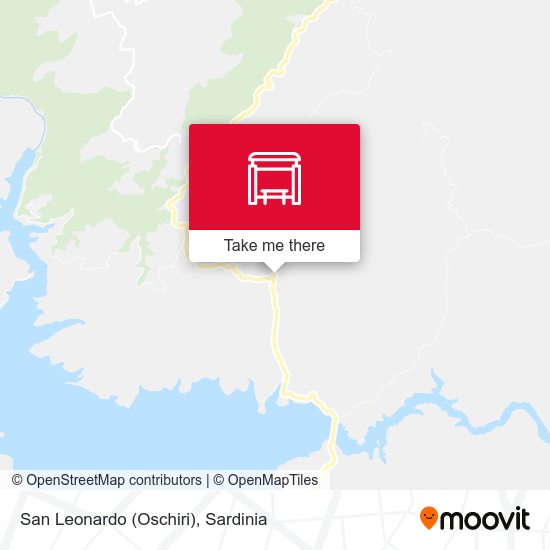 San Leonardo (Oschiri) map