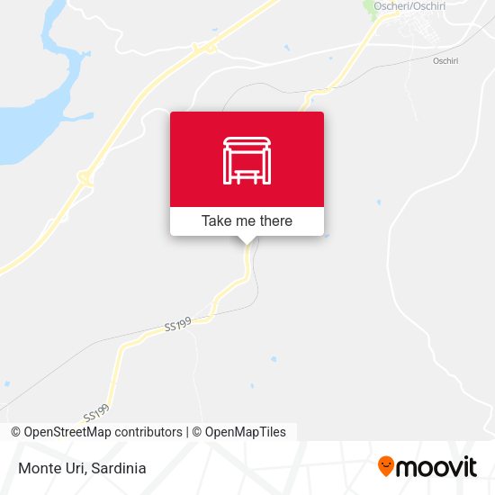 Monte Uri map