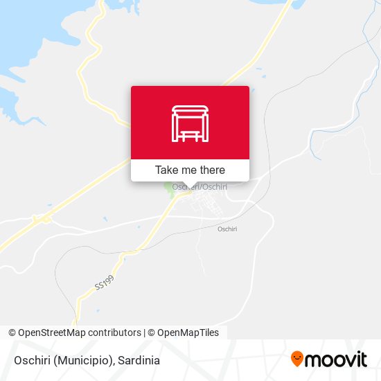 Oschiri (Municipio) map