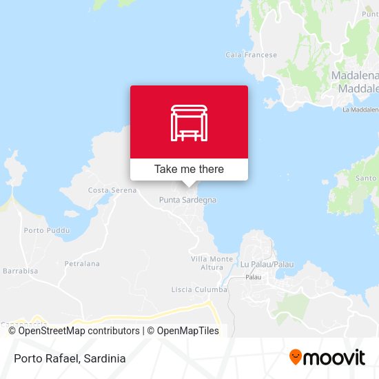 Porto Rafael map