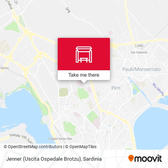 Jenner (Uscita Ospedale Brotzu) map
