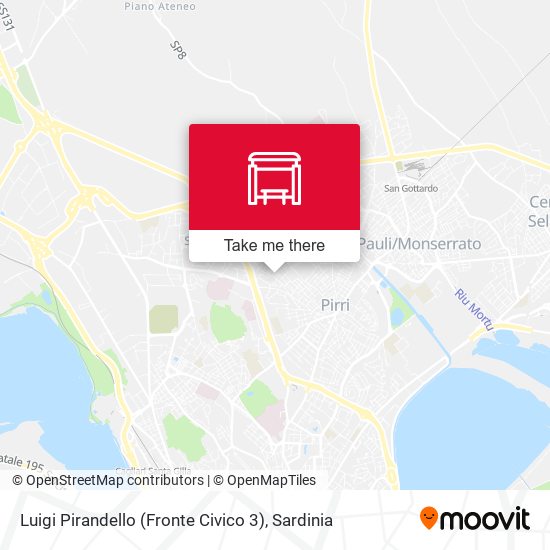 Luigi Pirandello (Fronte Civico 3) map