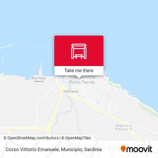 Corso Vittorio Emanuele, Municipio map