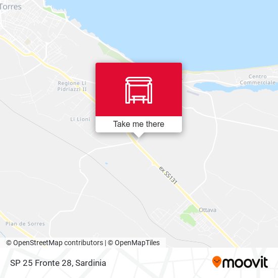 SP 25 Fronte 28 map