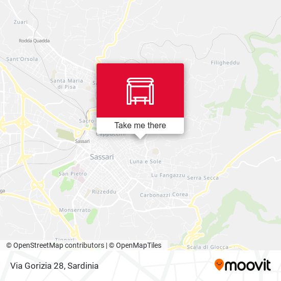 Via Gorizia 28 map