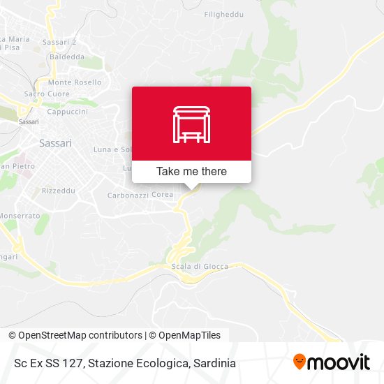 Sc Ex SS 127, Stazione Ecologica map