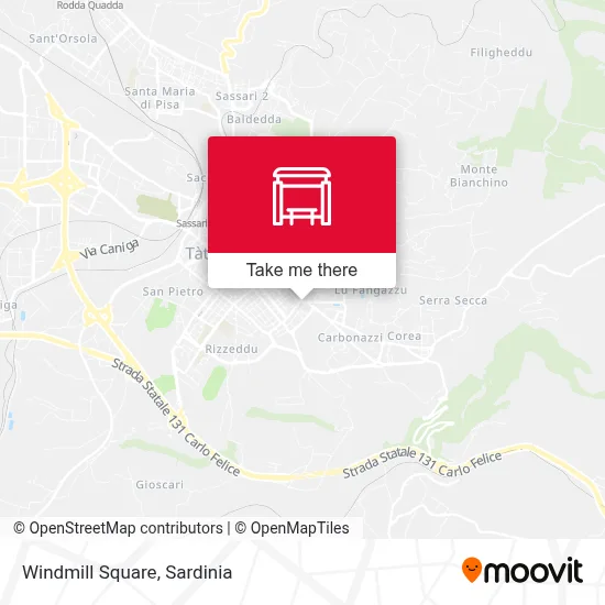 Windmill Square map