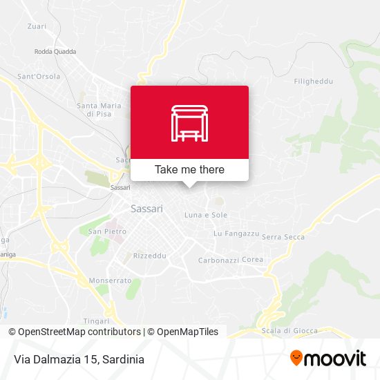 Via Dalmazia 15 map