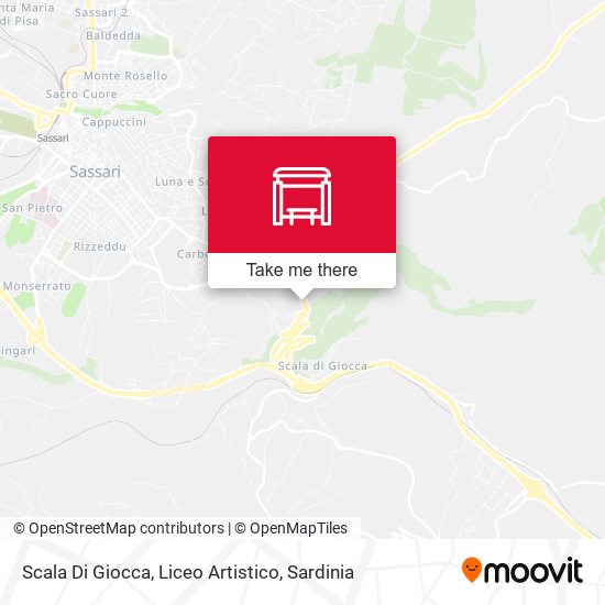 Scala Di Giocca, Liceo Artistico map