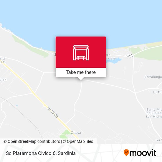 Sc Platamona Civico 6 map