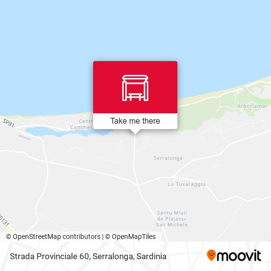 Strada Provinciale 60, Serralonga map