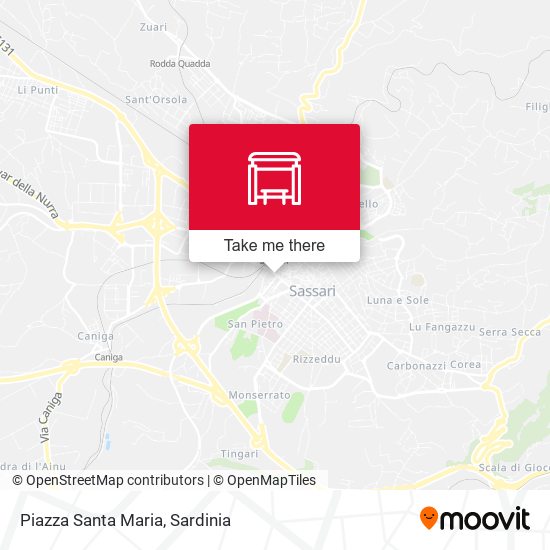 Piazza Santa Maria map
