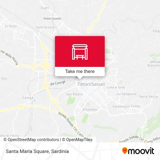 Santa Maria Square map