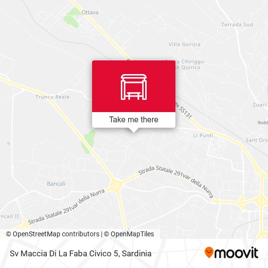 Sv Maccia Di La Faba Civico 5 map