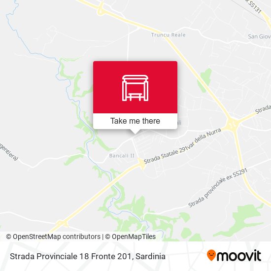 Strada Provinciale 18 Fronte 201 map