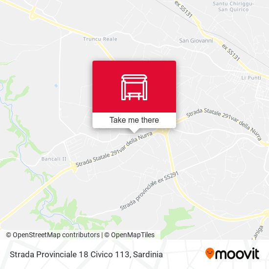 Strada Provinciale 18 Civico 113 map