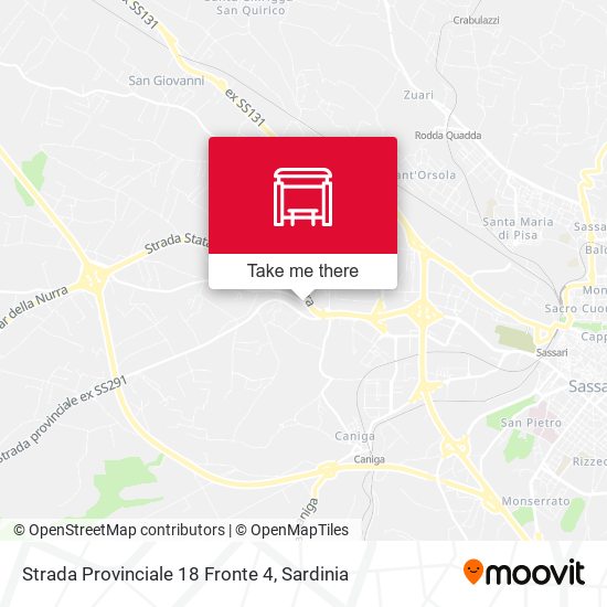 Strada Provinciale 18 Fronte 4 map