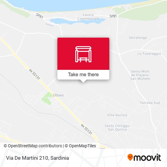 Via De Martini 210 map