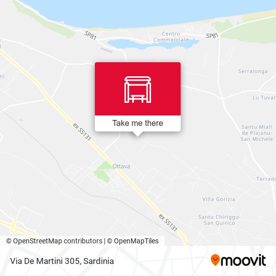 Via De Martini 305 map