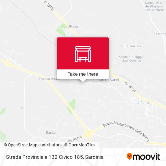 Strada Provinciale 132 Civico 185 map
