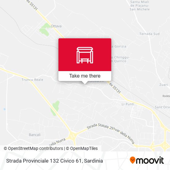 Strada Provinciale 132 Civico 61 map