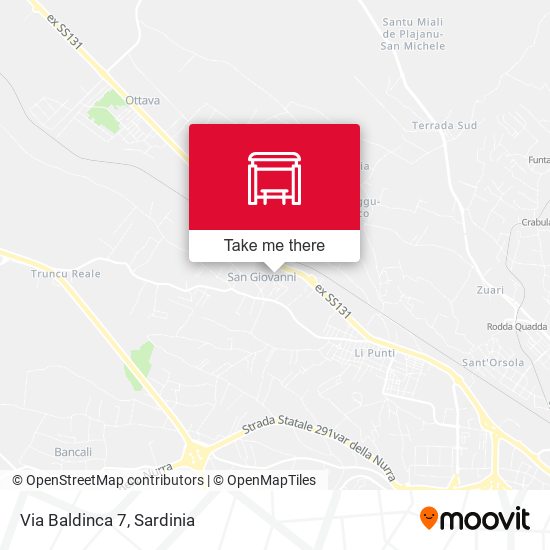 Via Baldinca 7 map
