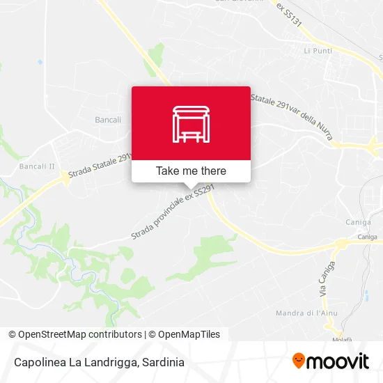 Capolinea La Landrigga map