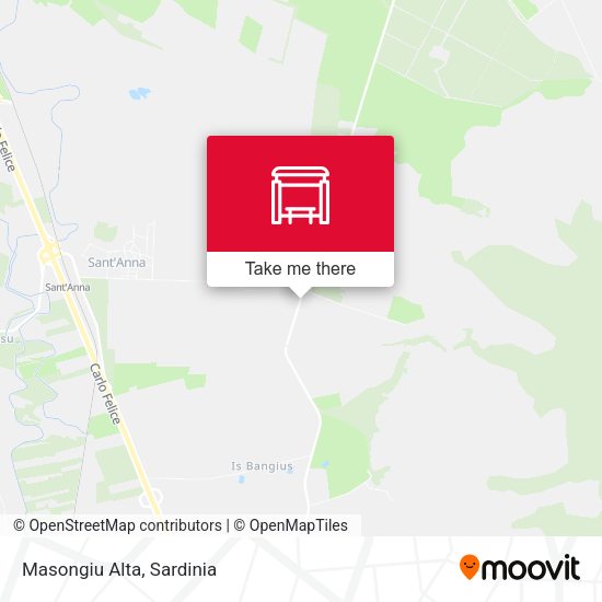 Masongiu Alta map