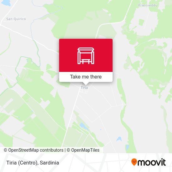 Tiria (Centro) map