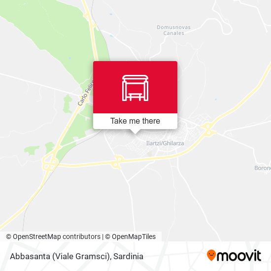 Abbasanta (Viale Gramsci) map