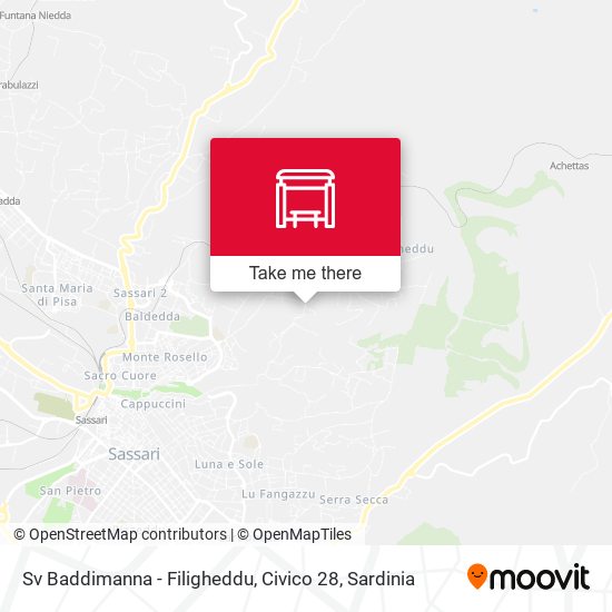Sv Baddimanna - Filigheddu, Civico 28 map