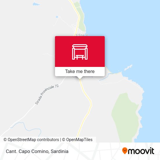 Cant. Capo Comino map