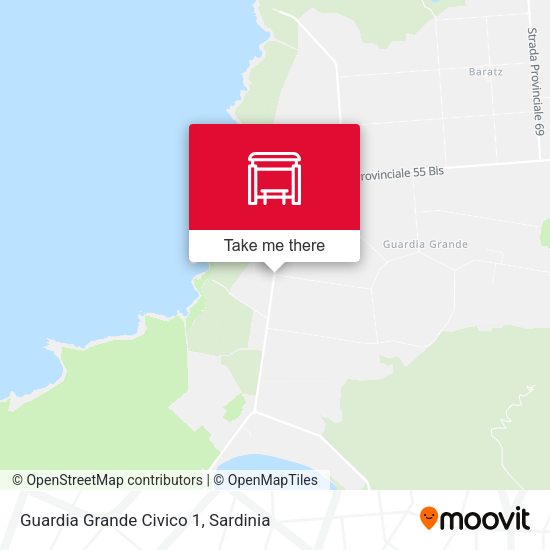 Guardia Grande Civico 1 map
