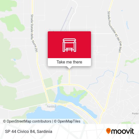 SP 44 Civico 84 map