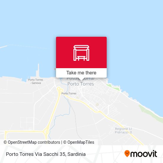 Porto Torres Via Sacchi 35 map