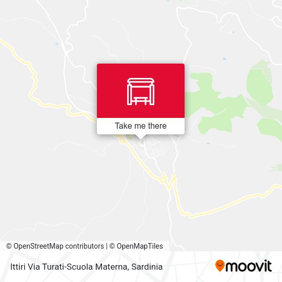 Ittiri Via Turati-Scuola Materna map