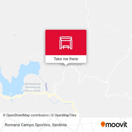 Romana Campo Sportivo map