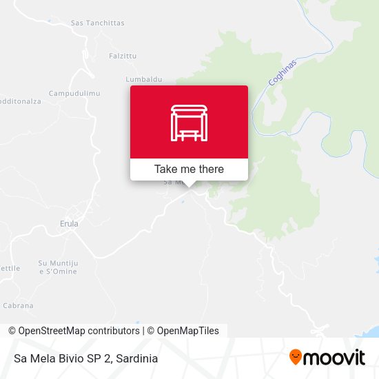 Sa Mela Bivio SP 2 map