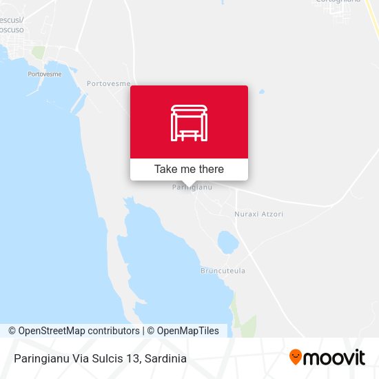 Paringianu Via Sulcis 13 map