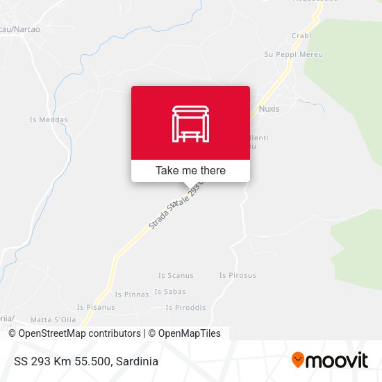 SS 293 Km 55.500 map