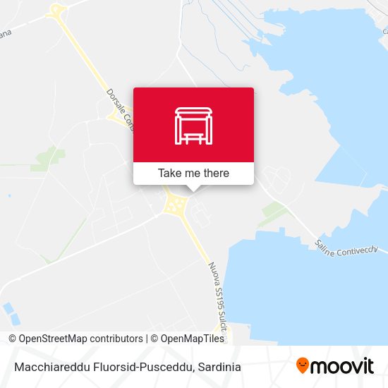 Macchiareddu  Fluorsid-Pusceddu map