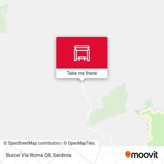 Burcei Via Roma Q8 map